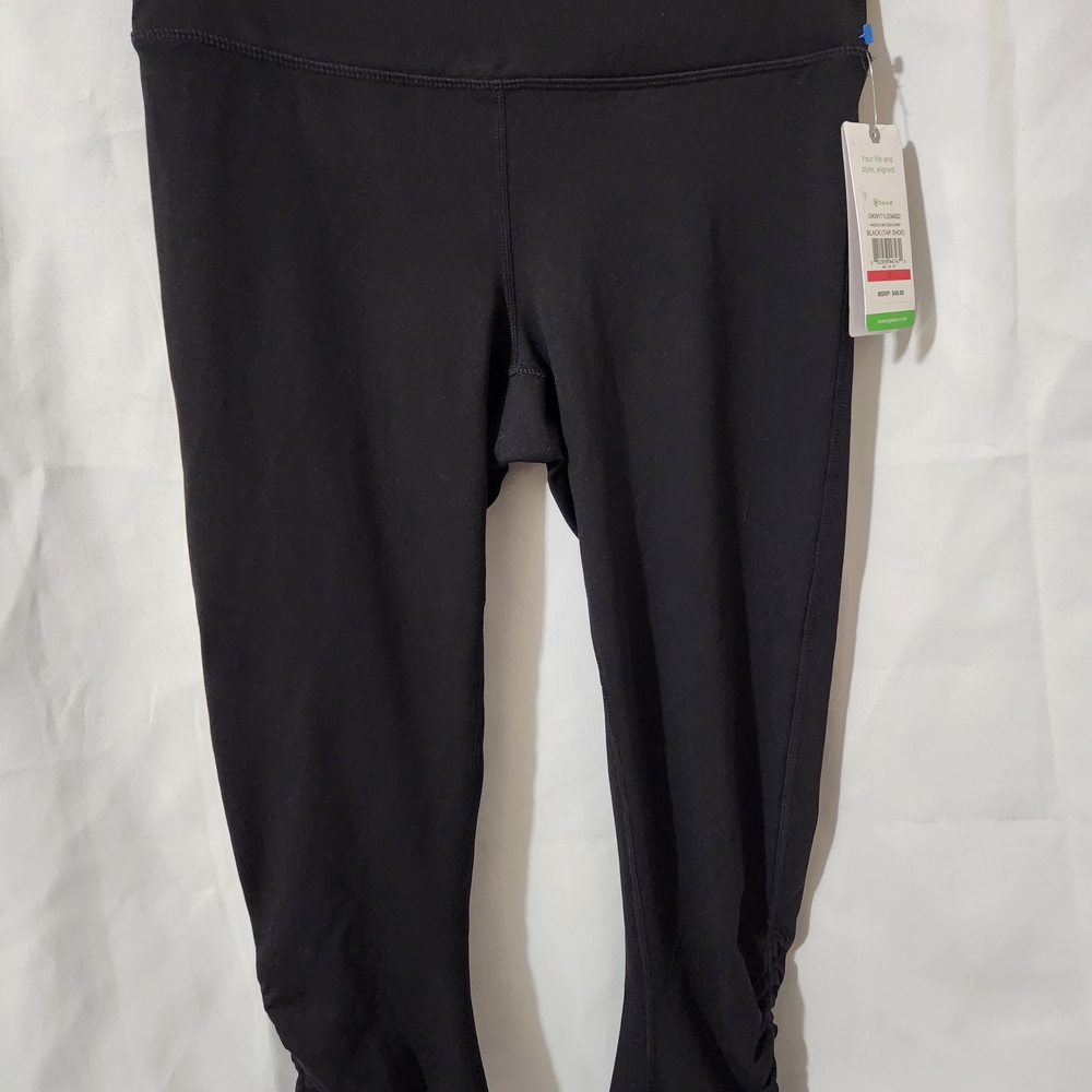GAIAM Women Classic Black Active Wear Leggings